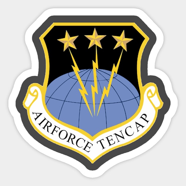 Air Force TENCAP Logo Sticker by Spacestuffplus